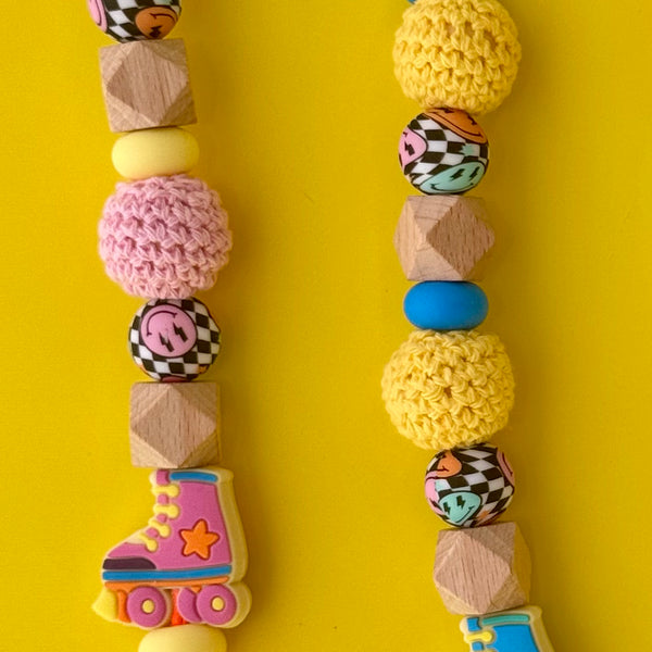 Roller Baby Pacifier Clip