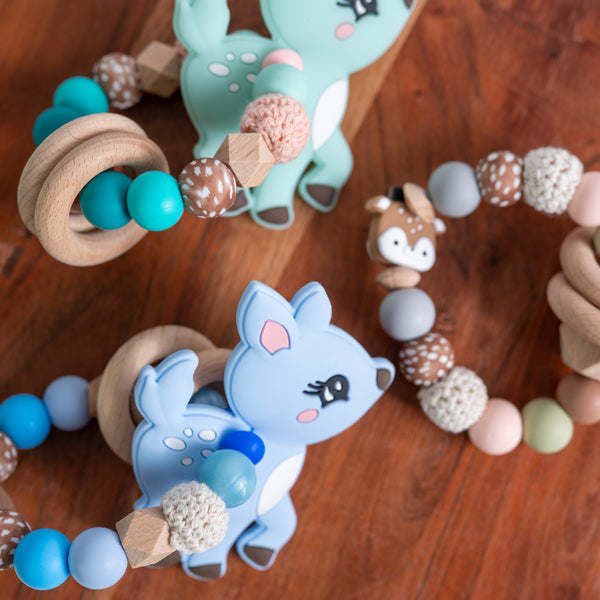 Antler Baby Teether Rings
