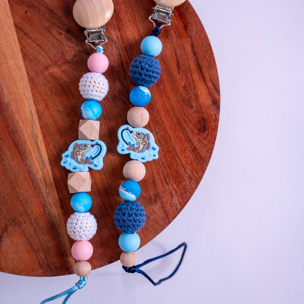Catch of the Day Pacifier Clip